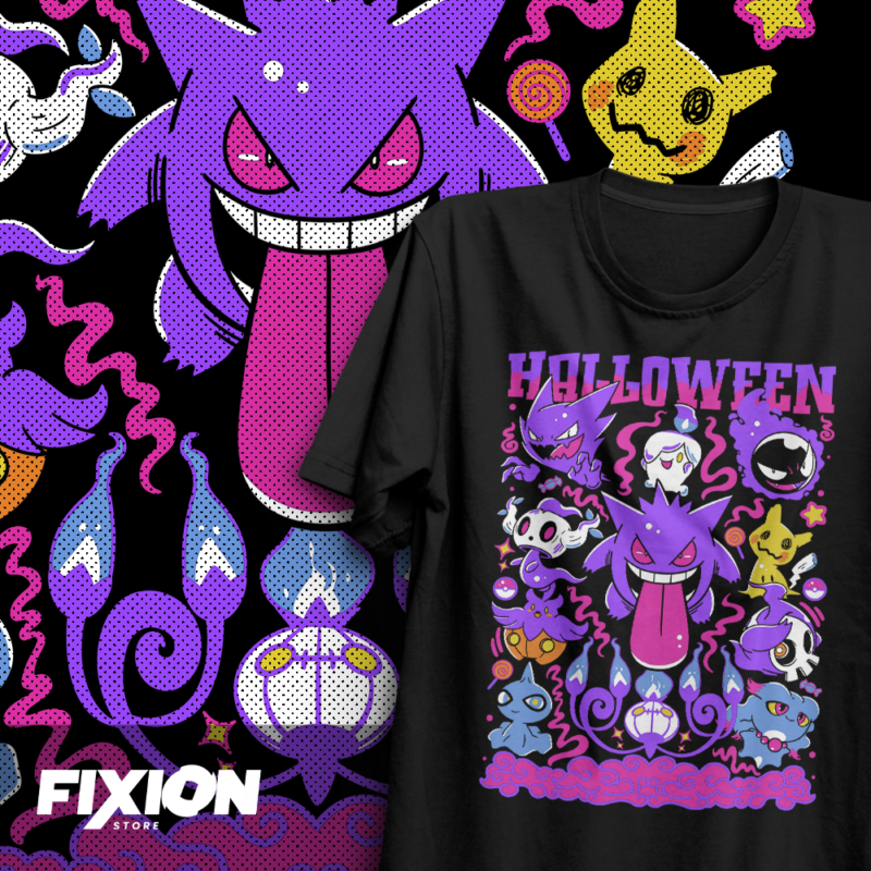 Pokemon – Halloween Especial Fantasma #K4 [N] Halloween fixion.cl