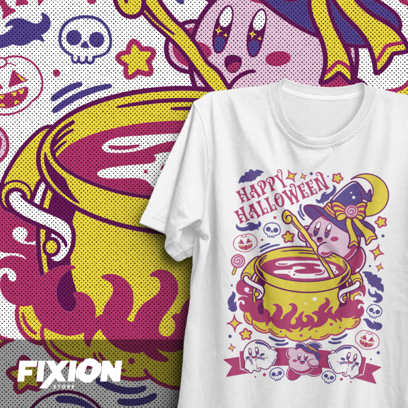 Kirby – Halloween Olla #K4 [B] Halloween fixion.cl