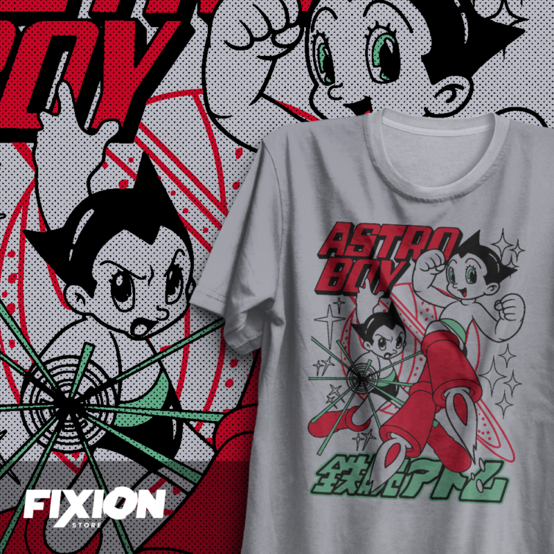 Astro Boy #V4 [Gris] Astro Boy fixion.cl