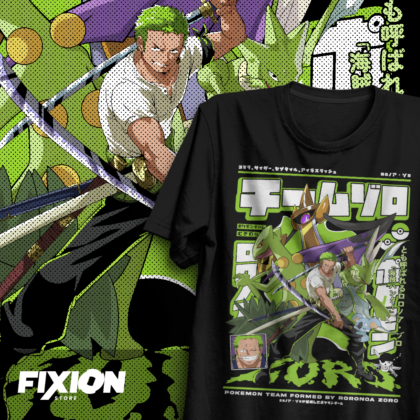 One Piece x Pokemon – Zoro #D5 [N] Novedades Diciembre fixion.cl