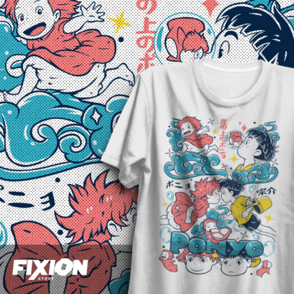 Ghibli – Ponyo #D4 [B] Ghibli fixion.cl