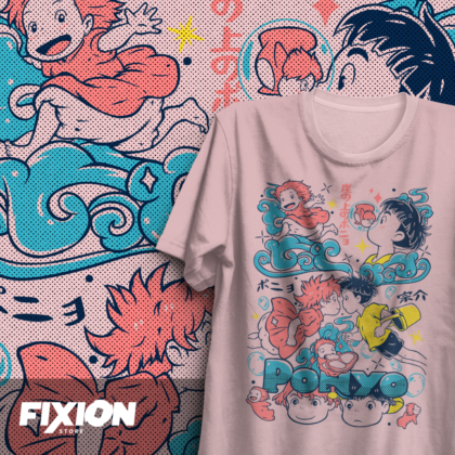 Ghibli – Ponyo #D4 [Rosa] Ghibli fixion.cl