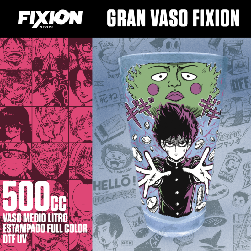 Gran Vaso Fixion – Mob Psycho 100 #P1 Mob Psycho 100 fixion.cl