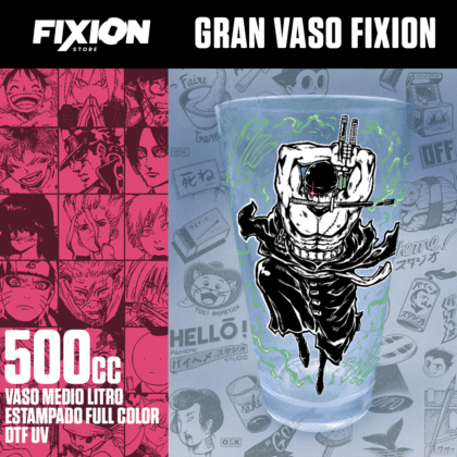 Gran Vaso Fixion – One Piece – Zoro #P2 One Piece fixion.cl