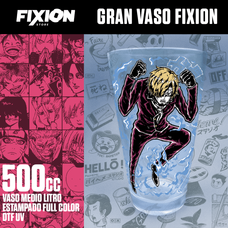 Gran Vaso Fixion – One Piece – Sanji #P2 One Piece fixion.cl