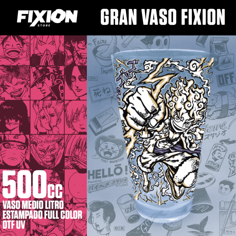 Gran Vaso Fixion – One Piece – Luffy #P2 One Piece fixion.cl