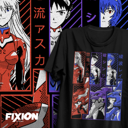 Evangelion – Shinji Rei Asuka #E1 [N] Evangelion fixion.cl