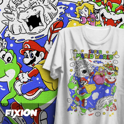 Super Mario World #FX [B] Mario fixion.cl