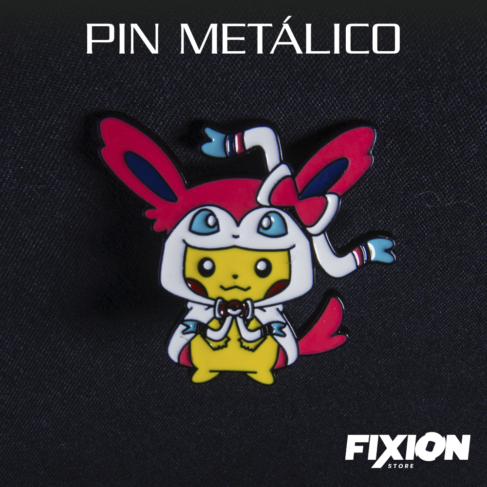PIN METALICO - Pokemon - Pikachu x Sylveon