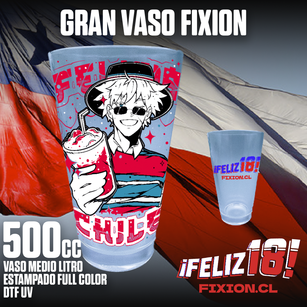Gran Vaso Fixion - CHILE - Jujutsu Kaisen Gojo