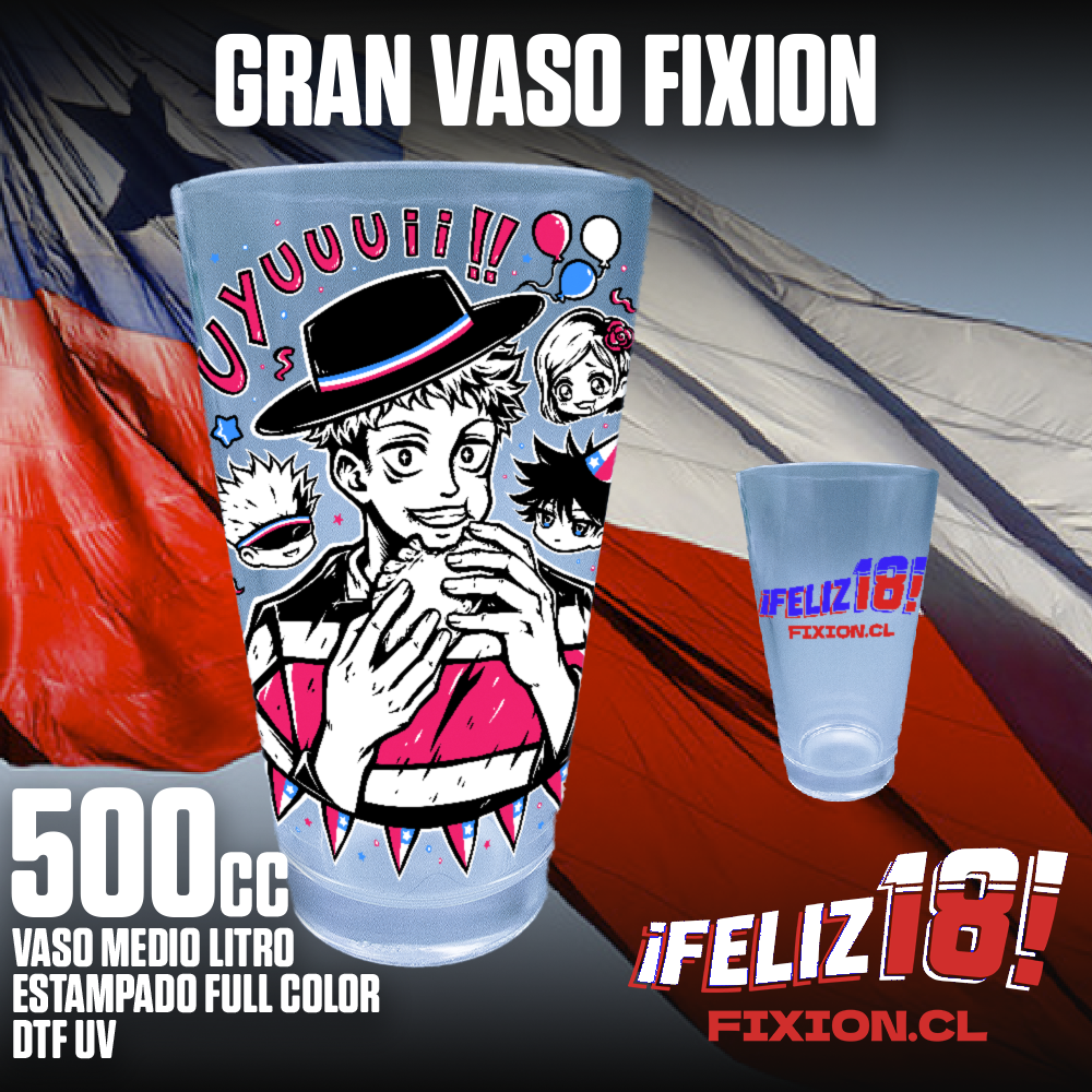 Gran Vaso Fixion - CHILE - Jujutsu Kaisen Itadori