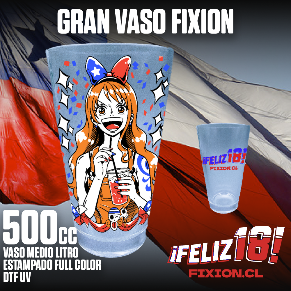 Gran Vaso Fixion - CHILE - One Piece Nami