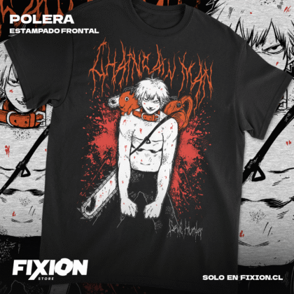 Chainsawman - Denji Sin Polera #Z3 [N]
