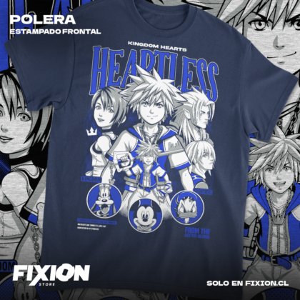 Kingdom Hears - Simple #L6 [Azul Marino]