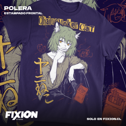 Chainsmoker Cat #A1 [Morada]