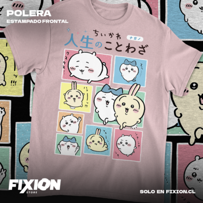 Chiikawa - Cuadritos #C3 [Rosa]